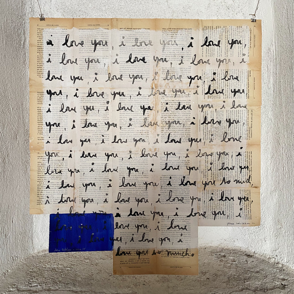 LOVE LETTERS - XMAS EDITION BLUE SQ