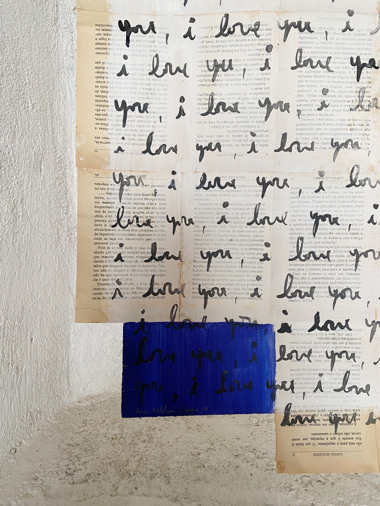 LOVE LETTERS - XMAS EDITION BLUE SQ