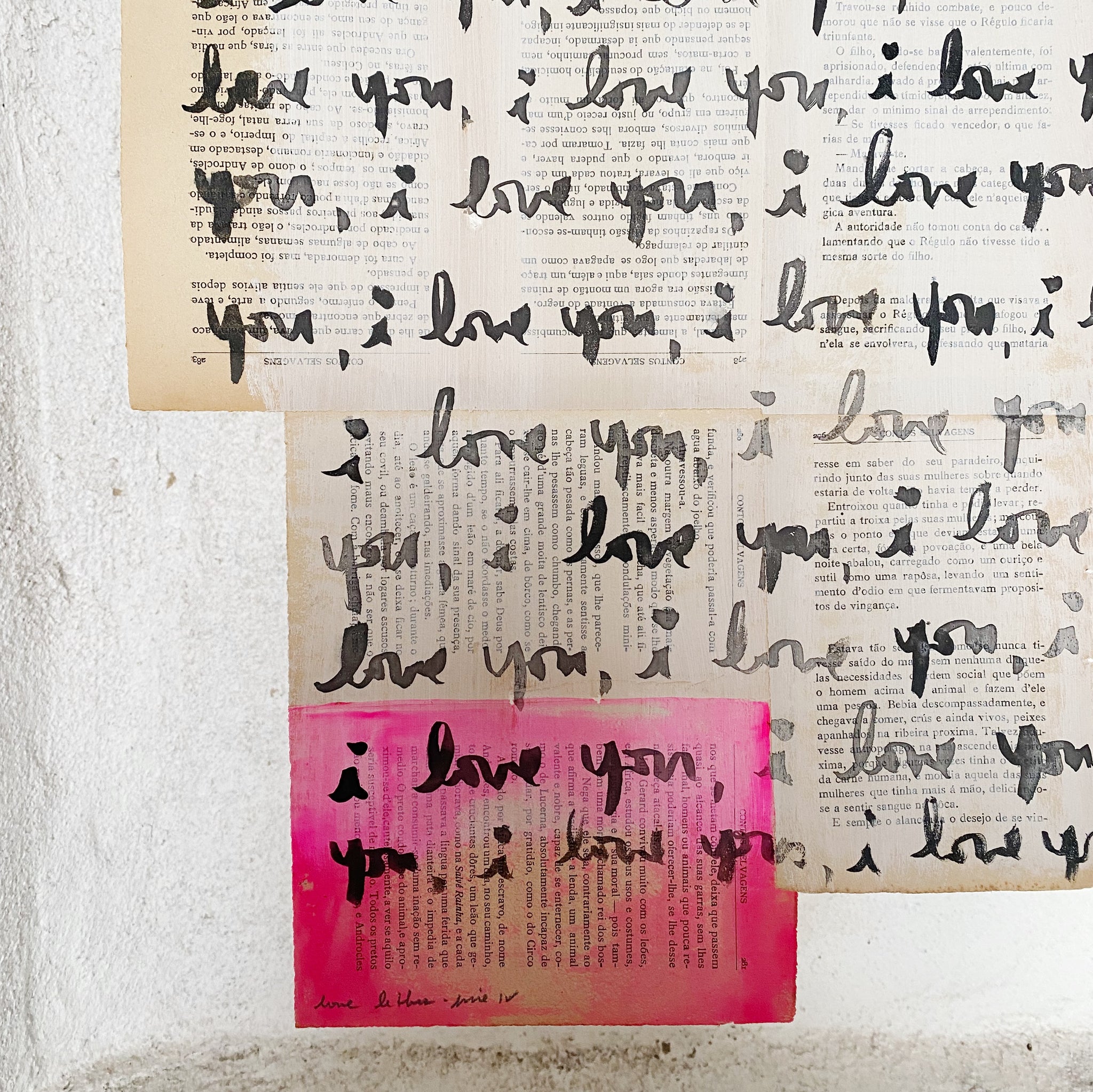 LOVE LETTERS - XMAS EDITION FLUO SQ I