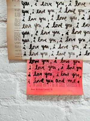 LOVE LETTERS RENDITIONS EDITION | YOU AND ME
