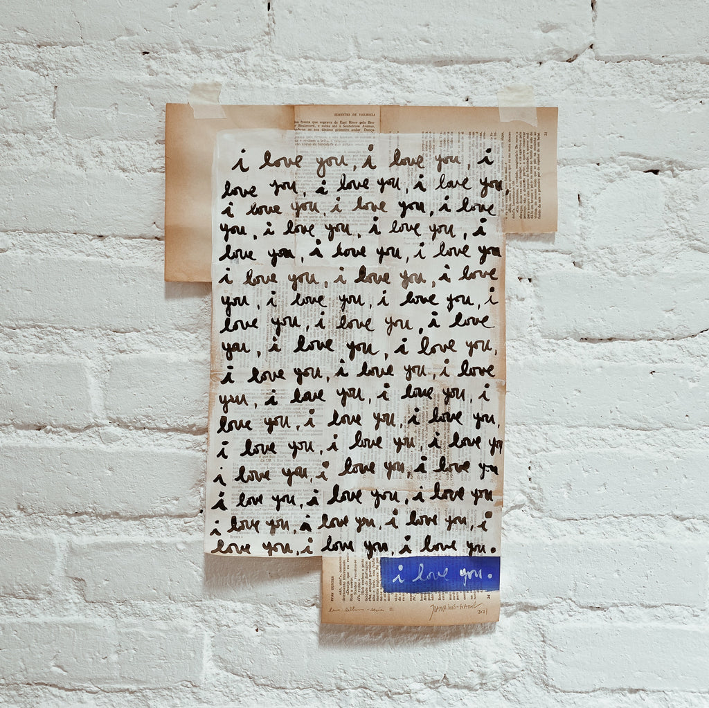 LOVE LETTERS RENDITIONS EDITION | BLUE LOVE